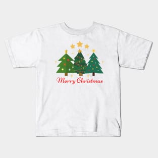 Merry Christmas Tree Kids T-Shirt